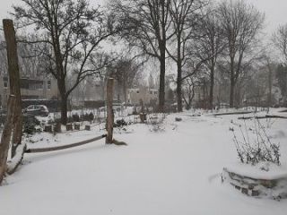 Sneeuw ! - dag 648 - Schoolspeeltuin